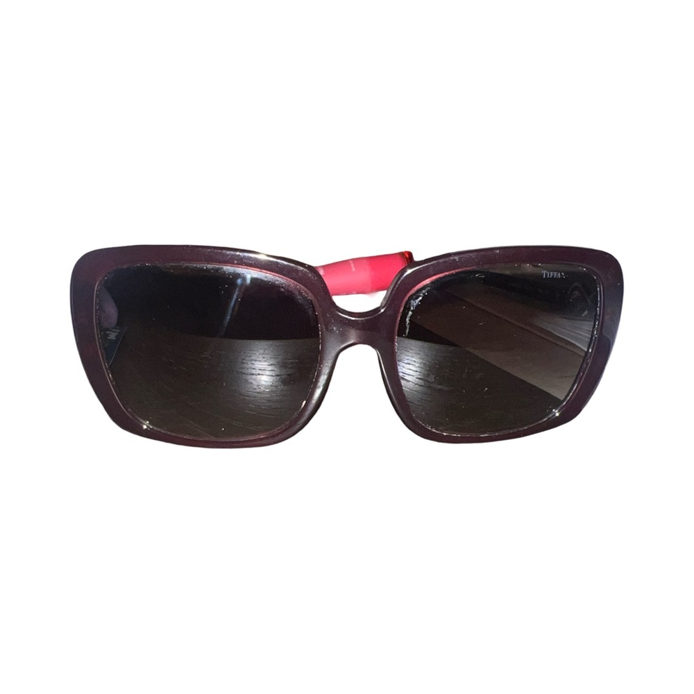 Tiffany & Co. Burgundy Sunglasses